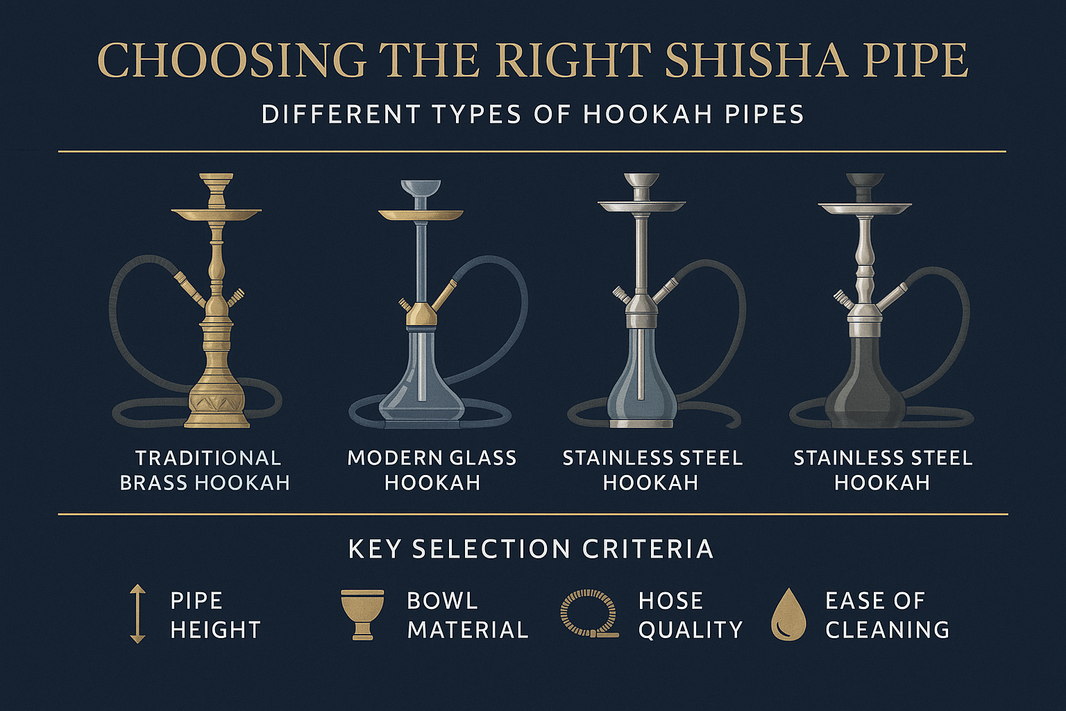 Choosing the Right Shisha Pipe: A Complete Buyer’s Guide