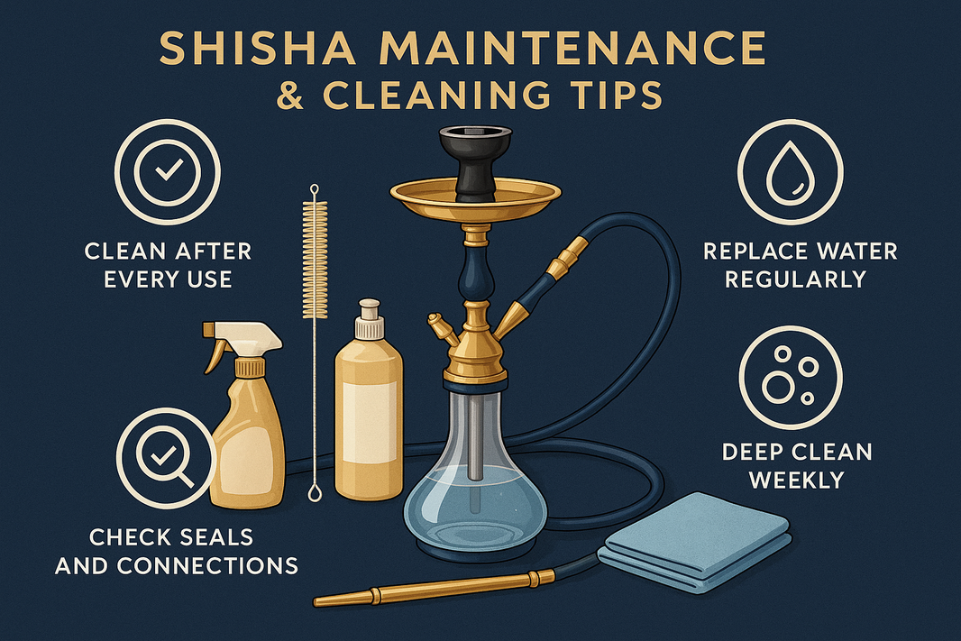 Maintaining Your Shisha: Cleaning Tips for Long-Lasting Performance