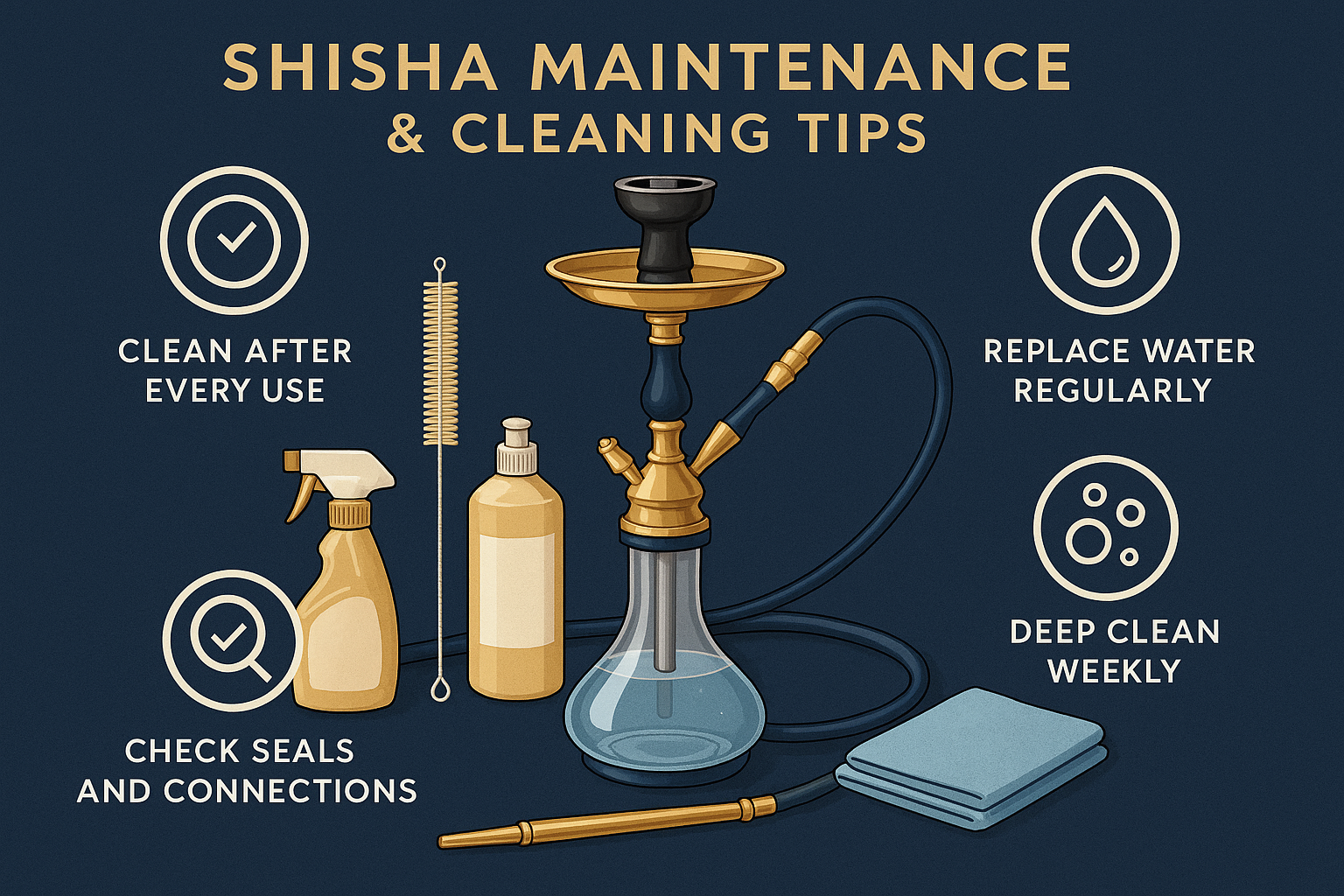 Maintaining Your Shisha: Cleaning Tips for Long-Lasting Performance