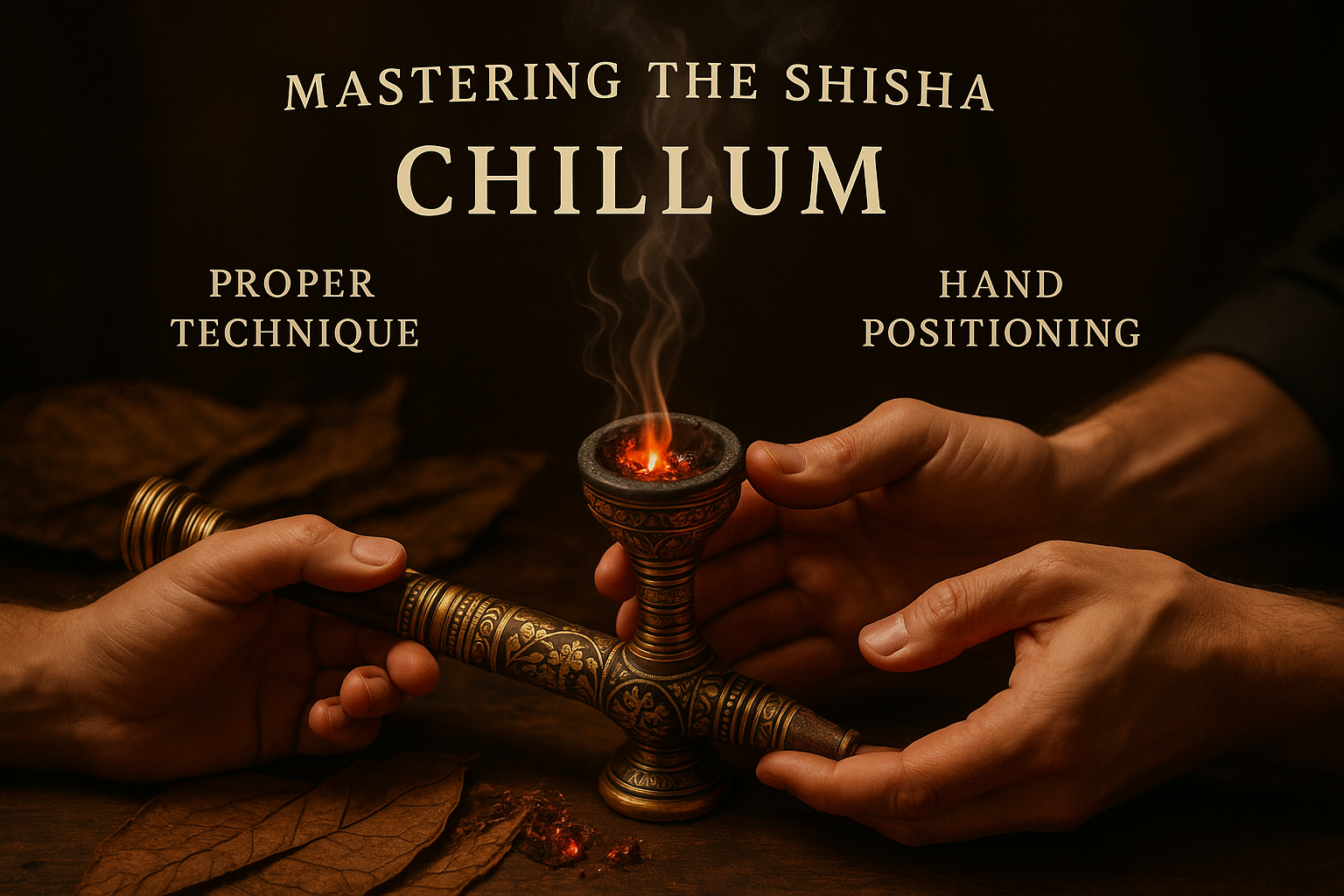 Mastering the Shisha Chillum: A Guide for Perfect Draw and Flavor