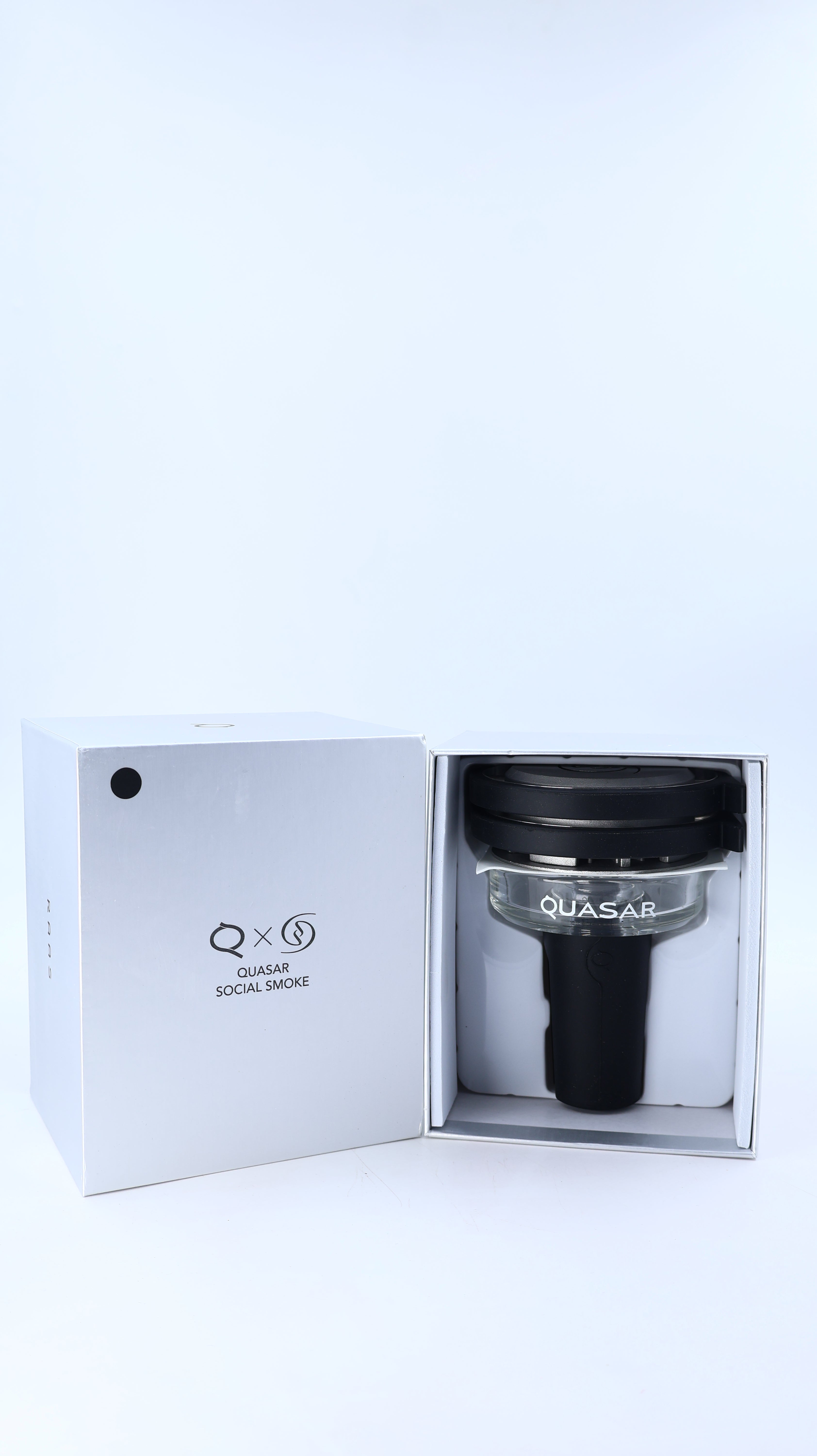 Quasar Social Smoke Hookah Chillum with HMD