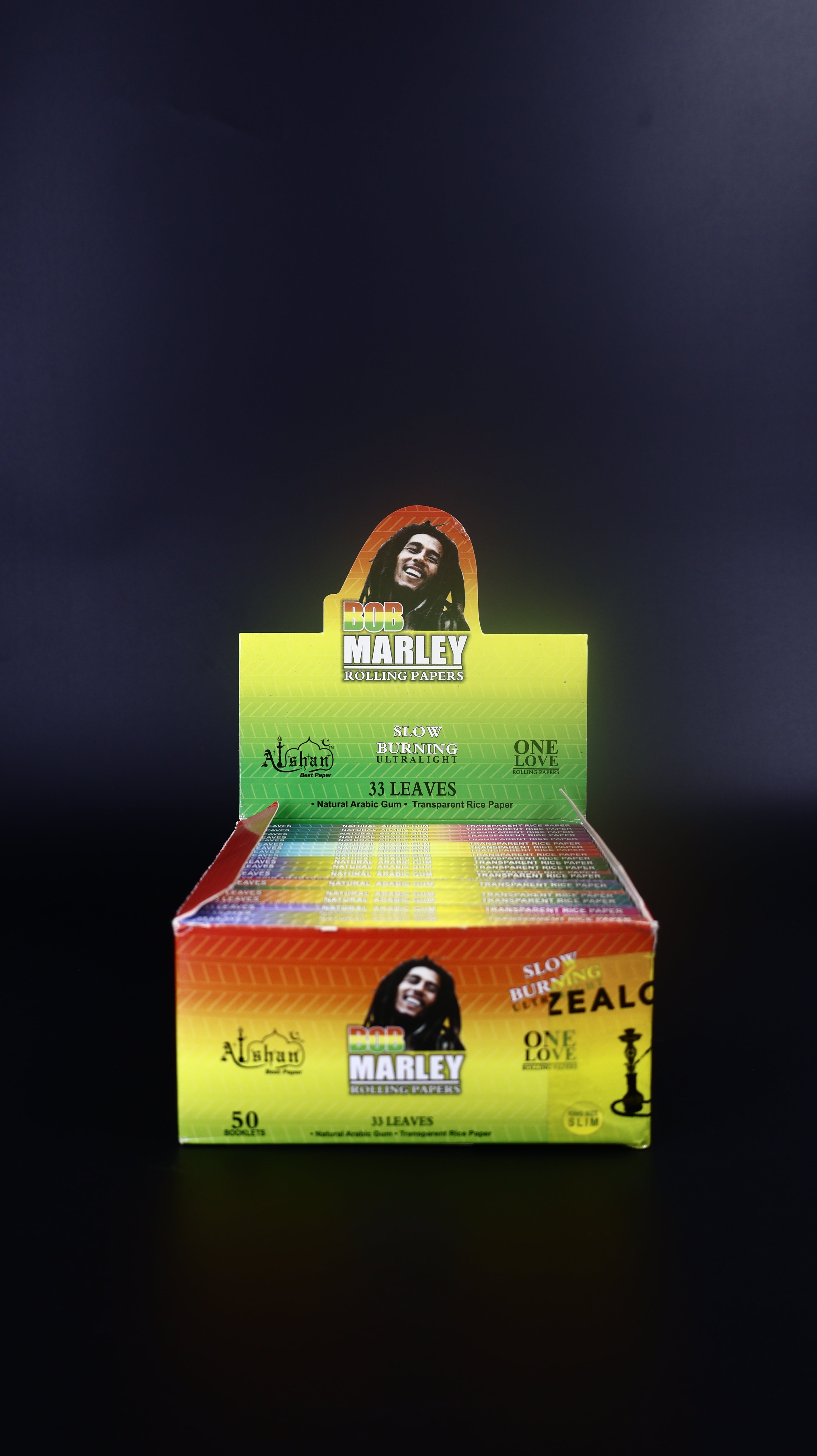 Bob Marley rolling paper (pack of 33 leaves)