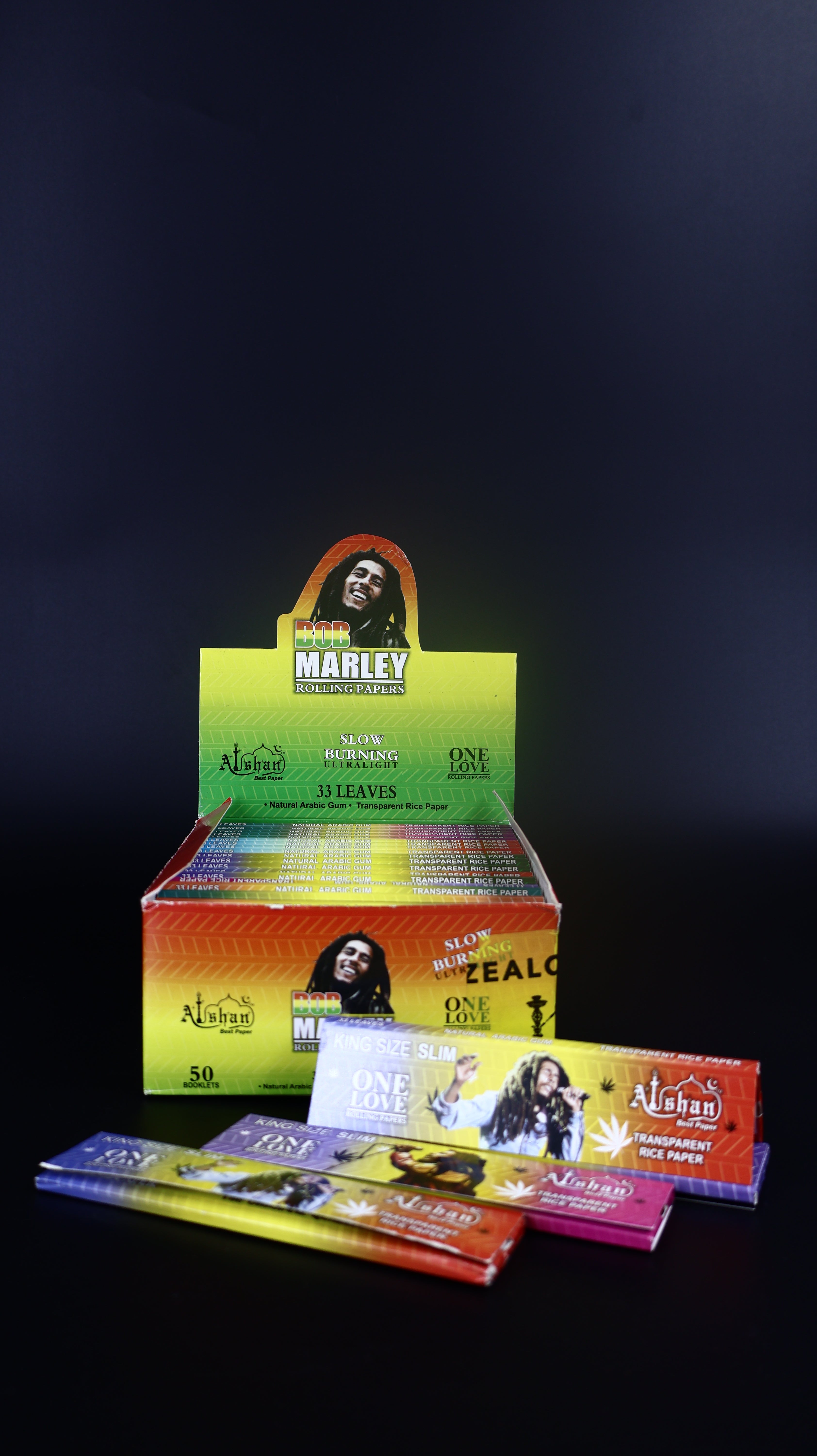 Bob Marley rolling paper (pack of 33 leaves)