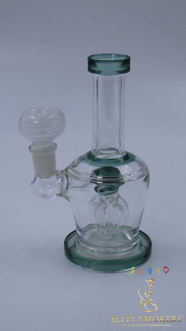 Mint tide glass bong