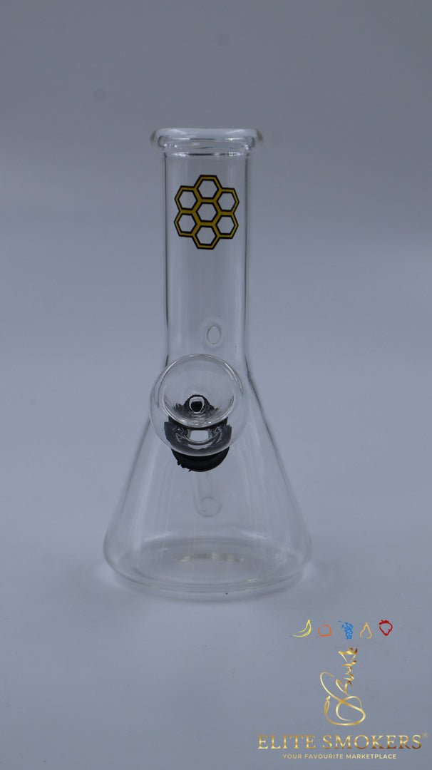 Honeycomb mini beaker Glass Bong